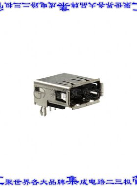 87520-1010BLF 连接器USB-A插座4POS USB 2.0通孔直角