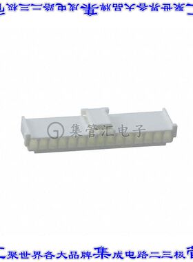 511031500 0511031500矩形连接器外壳15POS插座2.5mm母形插口白色