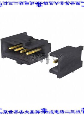 901362208 0901362208针座连接器8POS接头2.54mm公形插针通孔直角