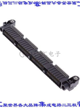 QFS-104-01-SL-D-RA-K 板对板连接器208POS插座中央带触点2排0.64