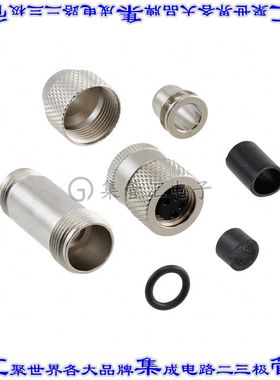 1506930 圆形连接器4POS插座母插口焊杯镀金自由悬挂