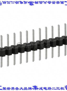 PEC11SABN 针座连接器11POS分离式2.54mm公形插针通孔直针锡