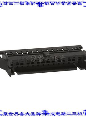 DF11-28DEP-2C 矩形连接器外壳28POS插头2排2mm公形引脚黑色面板