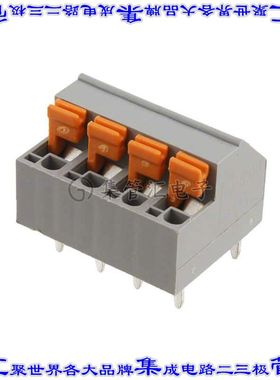 OSTHD040080 线对板连接器4POS接线端子5.08mm通孔成角度