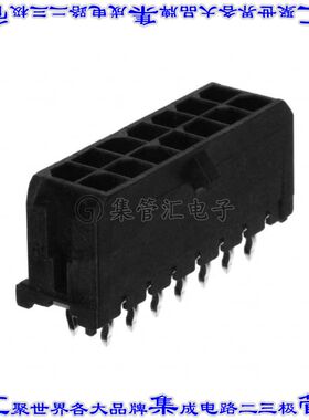 430451412 0430451412针座连接器14POS接头2排3mm公形插针通孔直