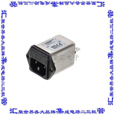 FN9262B-6-06 电源接入连接器3POS插座公插片模块IEC320-C14面板