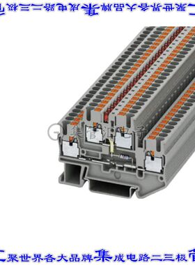 3211469 端子块连接器4POS馈通式5.2mm灰色12-24AWG
