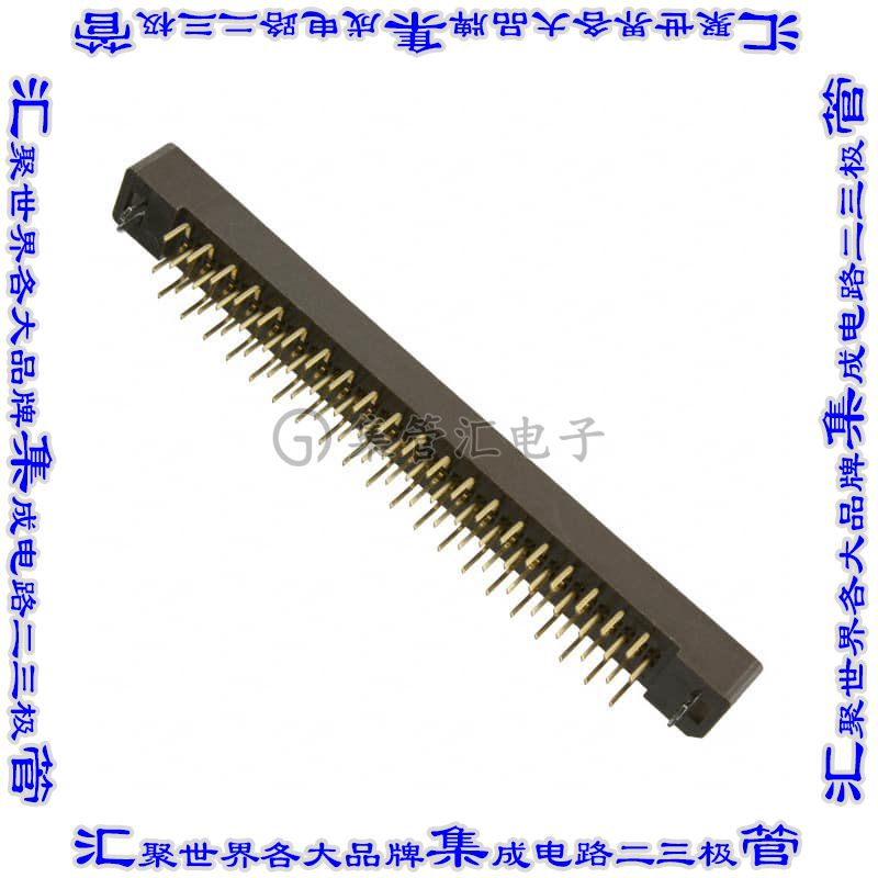 P50LE-080P1-R1-DA 针座连接器80POS插头2排1.27mm中央带触点通孔