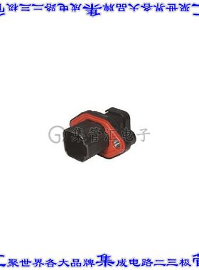 DT04-6P-CL09 矩形连接器外壳6POS插座3排9.12mm公形引脚黑色面板