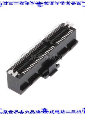 10061913-111PLF 卡边缘连接器64POS母头2排1mm黑色镀金