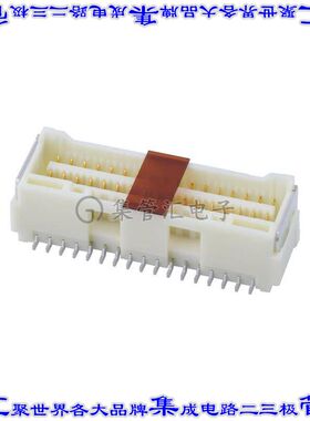 2132273410 针座连接器34POS插座2排1.5mm叉状表贴SMD镀金