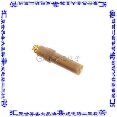 EGG.00.304.ZLL 圆形连接器4POS插件母插口焊杯镀金
