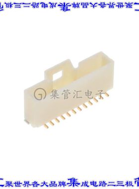 5044491207 针座连接器12POS接头1mm公形插针表贴SMD镀金
