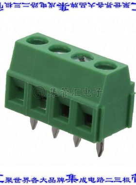 EBWA-04-A 线对板连接器4POS接线端子3.5mm通孔水平带板