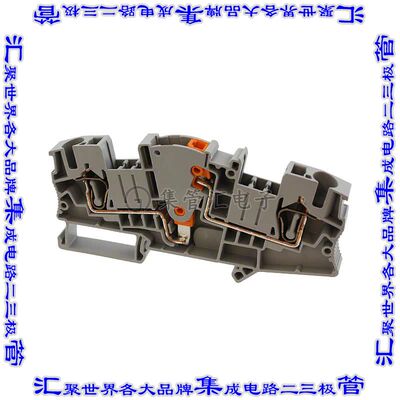 3035700 端子块连接器2POS断连8.2mm灰色8-24AWG