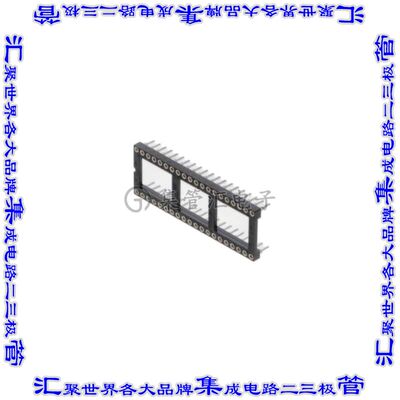ICA-640-STT 连接器IC插座DIP 15.24mm插口40(2 x 20)位置锡通孔