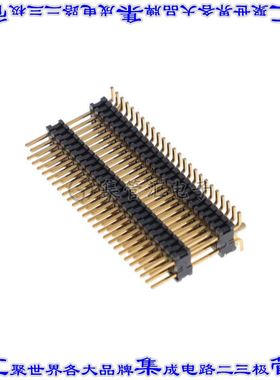 HDWM-25-58-G-D-435-SM-A 连接器50POS针座间隔柱2排1.27mm表面贴