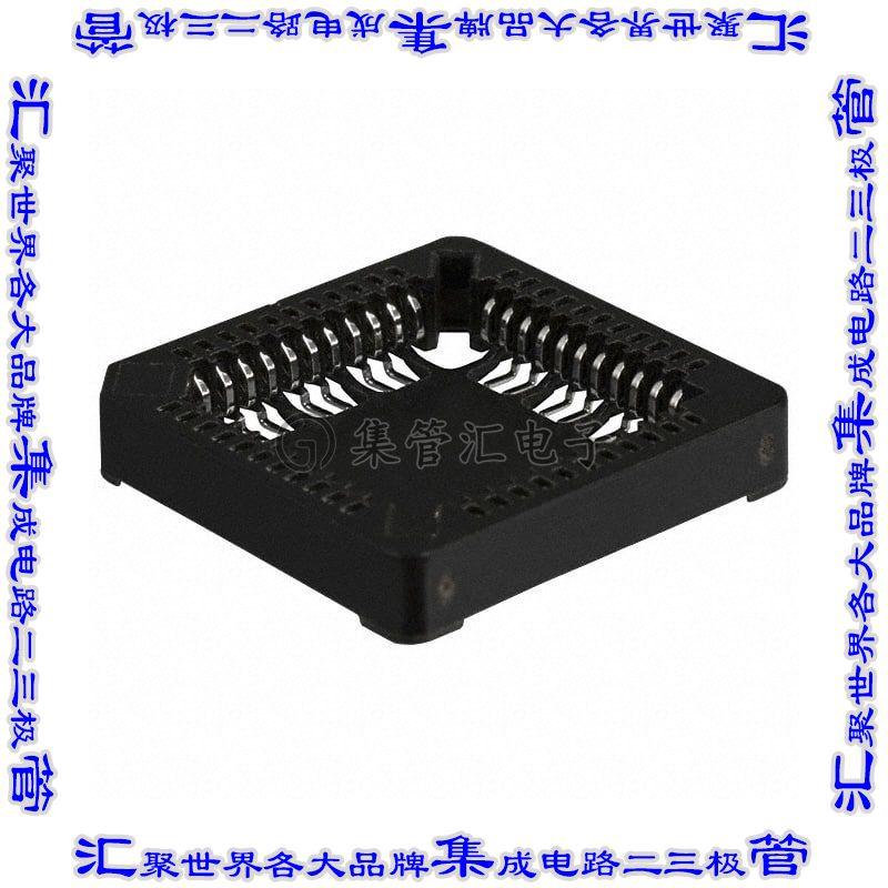 A-CCS 044-Z-SM 连接器IC插座PLCC插口44(4 x 11)位置锡表面贴装