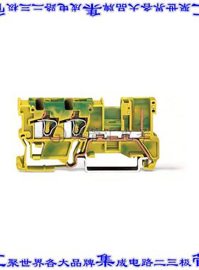 769-257 接线板专用连接器2POS插头连接5.0mm绿色黄色