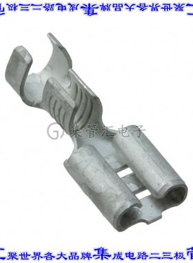 41829-1 快速连接器端子母头6.35mm压接12-14AWG