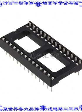 DILB28P-223TLF 连接器IC插座DIP 15.24mm插口28(2 x 14)位置锡通