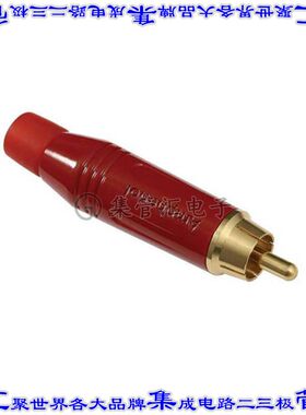 ACPR-RED 接插件连接器CONN PLUG RCA RED