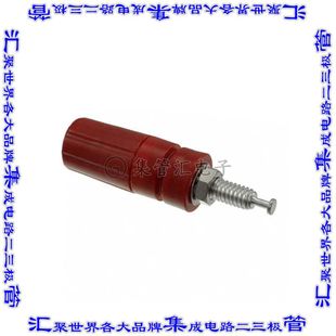 接插件连接器CONN BIND POST RED FLUTED P3760