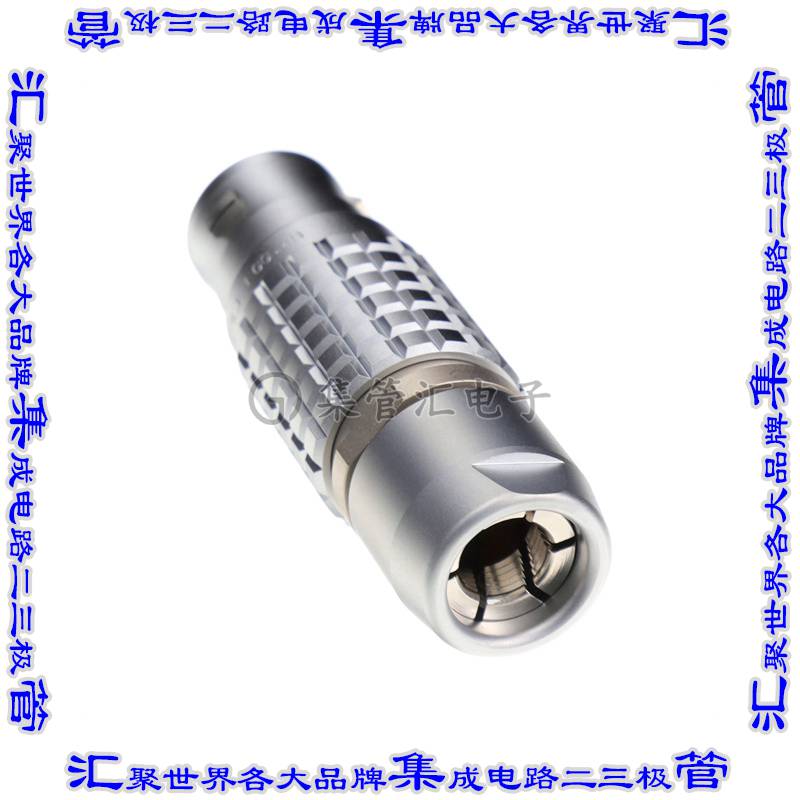 FGG.4B.316.CLAD10 圆形连接器16POS插头公引脚焊杯镀金自由悬挂