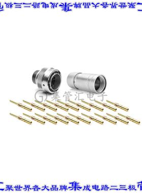 RT0W61419PNH03SS-K 圆形连接器19POS插头公引脚压接镀金自由悬挂