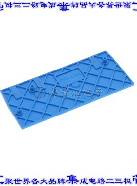 27107.5 连接器接插件END PLATEBLUE