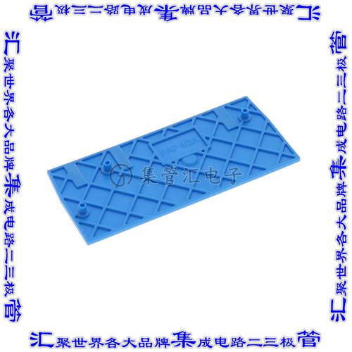 27107.5 连接器接插件END PLATEBLUE