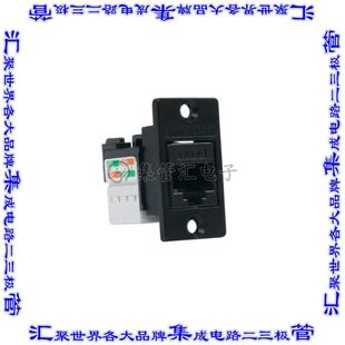NHRJ45D6IDCB 接插件连接器NH SERIES NARROW MODULAR PANEL C