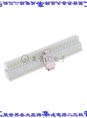 IPD1-25-D-K-M 矩形连接器外壳50POS插座2排2.54mm母形插口白色自