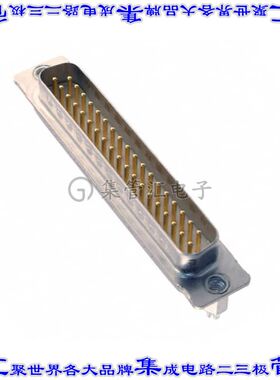 9644227235 09644227235连接器37POS插头公引脚2排D-Sub通孔