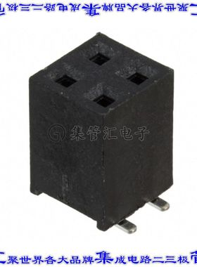 M20-7870246 针座连接器4POS插座2排2.54mm母形插口表贴SMD锡