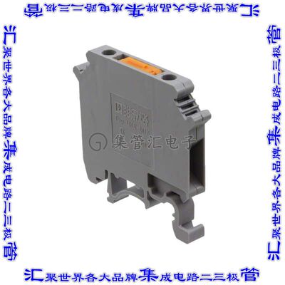 3004032 端子块连接器2POS断连6.2mm灰色12-22AWG