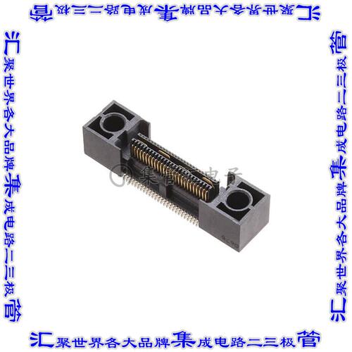 QFS-026-04.25-L-D-A-GP 板对板连接器52POS插座中央带触点2排0.6