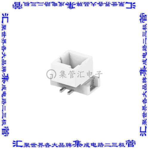 1-2232829-2 针座连接器2POS接头2mm公形插针表贴SMD锡