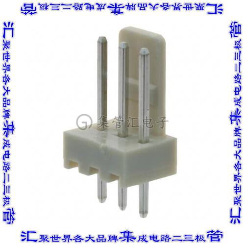 SWR25X-NRTC-S03-ST-BA 针座连接器3POS接头2.54mm公形插针通孔直