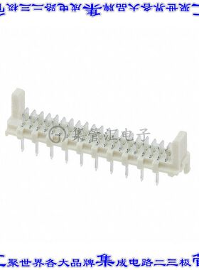 907790010 0907790010针座连接器20POS接头1.27mm公形插针通孔直