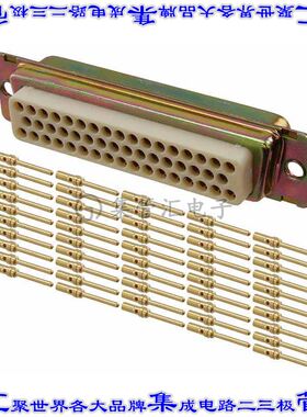 DDMA-50P 连接器50POS插头公引脚3排D-Sub面板安装