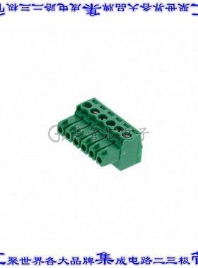 SH06-3,50 端子块连接器6POS插头母插口3.5mm绿色自由悬挂