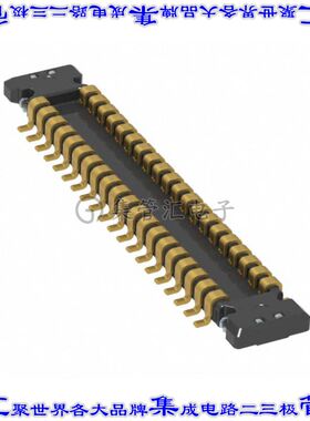 AXG840044A 板对板连接器40POS插头外罩触点2排0.35mm表贴SMD镀金