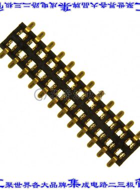 LPPB122NFSP-RC 针座连接器24POS插座2排1.27mm母形插口表贴SMD镀