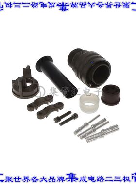 GTC06F18-11P 圆形连接器5POS插头公引脚压接银自由悬挂