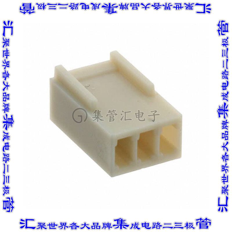 SWH25X-NULC-S03-UU-BA 矩形连接器外壳3POS插座2.54mm母形插口米