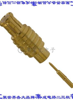 252107 同轴连接器MCX插头公引脚焊接50欧姆自由悬挂