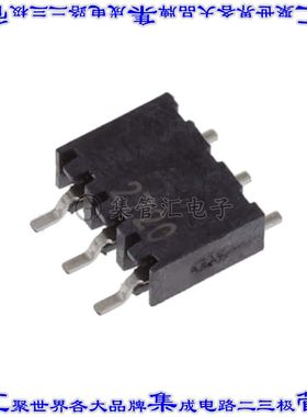 2307727-3 针座连接器3POS插座2mm母形插口表贴SMD镀金