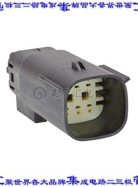 334823601 0334823601矩形连接器外壳6POS插头2排3.5mm公形引脚灰