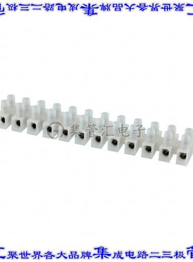 1-1776302-2 端子块连接器12电路欧式接线板2排12mm螺钉